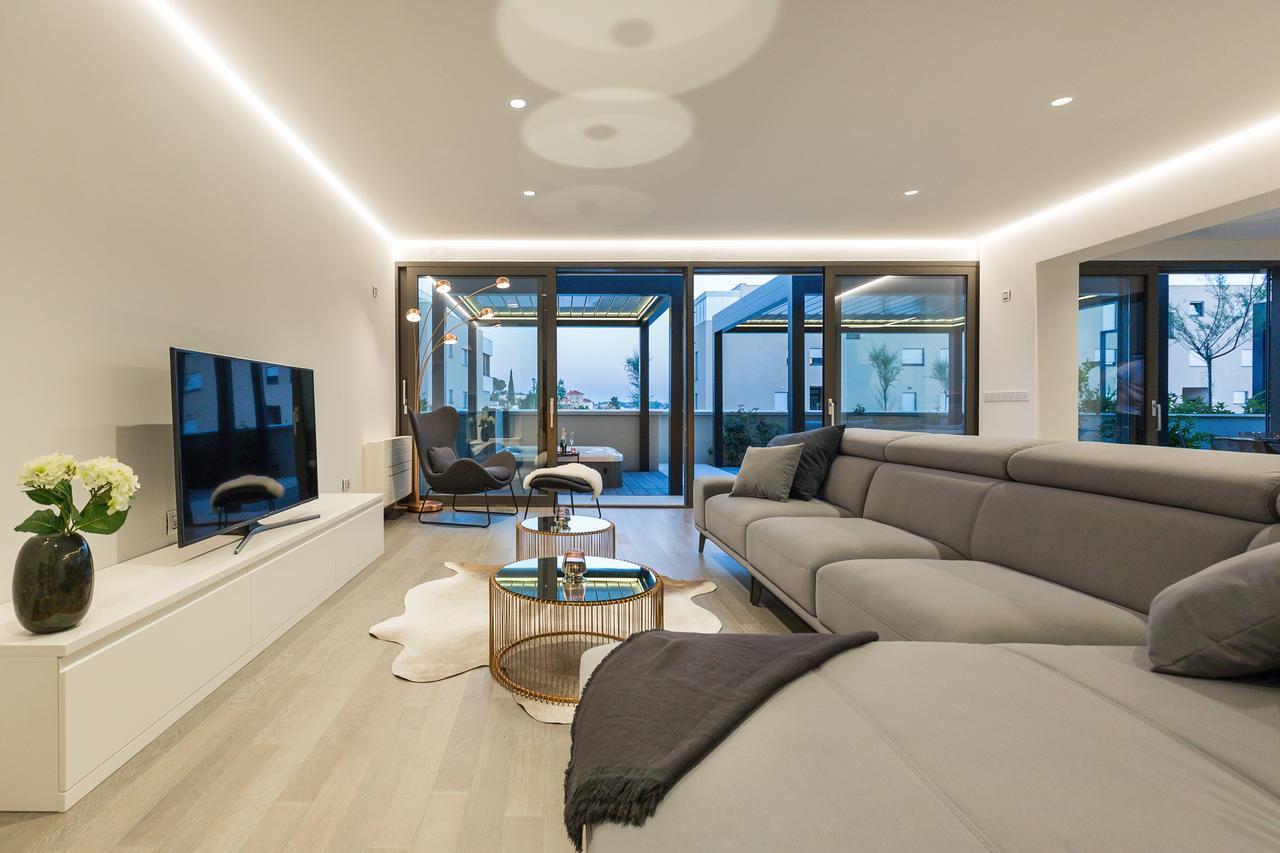 Shell Luxury Residences With Pool And Whirlpool Zadar Eksteriør billede