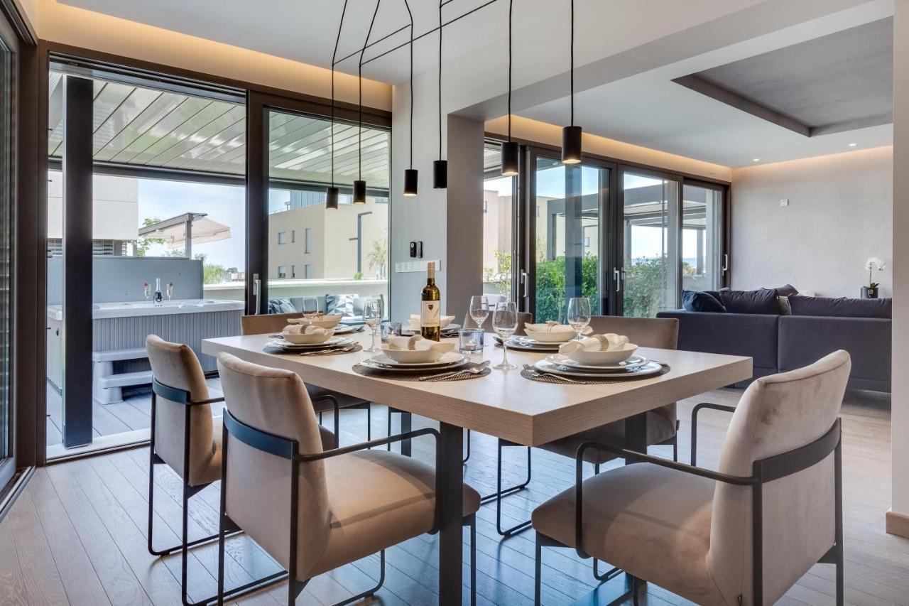 Shell Luxury Residences With Pool And Whirlpool Zadar Eksteriør billede